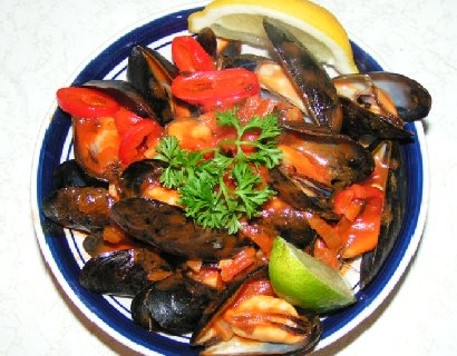 Cozze - Mussels marinara