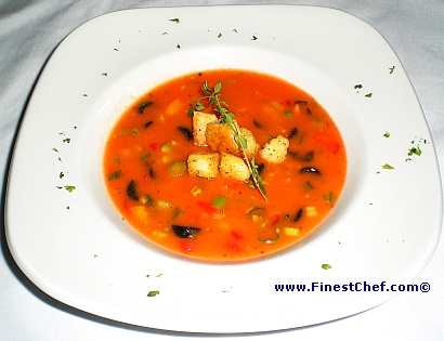 Gazpacho soup picture
