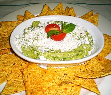 Mexican guacamole dip recipe