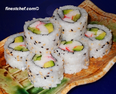 California sushi roll picture