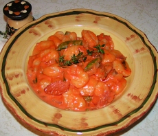 Gnocchi with Italian rose sauce