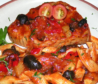 Mediterranean tuna recipe image